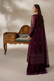 Imrozia Premium La Fiora Unstitched Luxury Chiffon 3Pc Suit I-284 RUBELLE