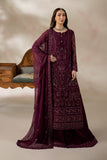 Imrozia Premium La Fiora Unstitched Luxury Chiffon 3Pc Suit I-284 RUBELLE