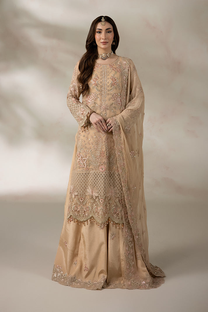 Imrozia Premium La Fiora Unstitched Luxury Chiffon 3Pc Suit I-285 CHANTILLY