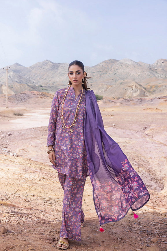 Regalia Identic Separates Vol-07 Unstitched Printed Lawn 3Pc Suit I7-02