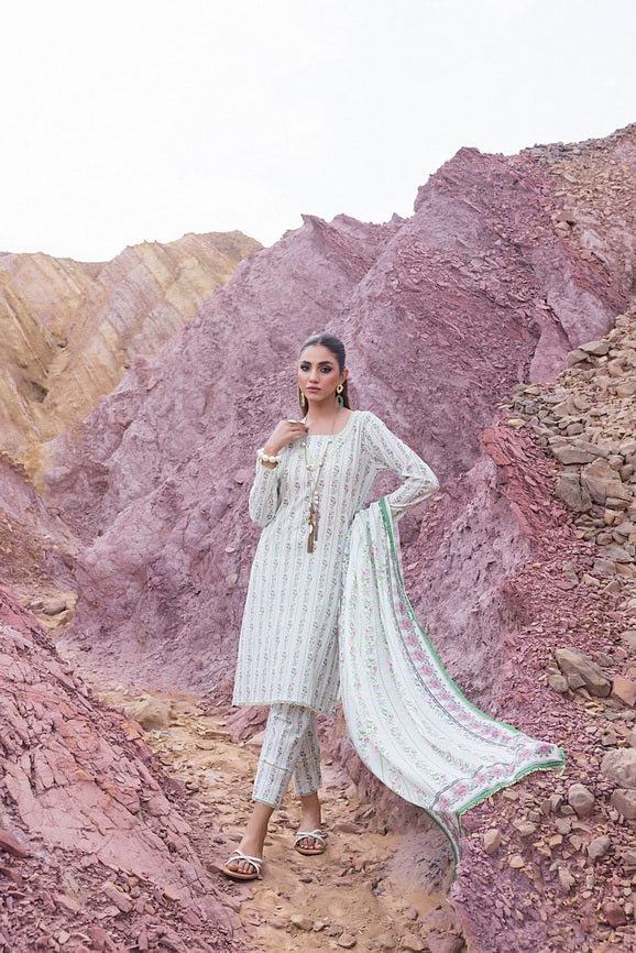 Regalia Identic Separates Vol-07 Unstitched Printed Lawn 3Pc Suit I7-04