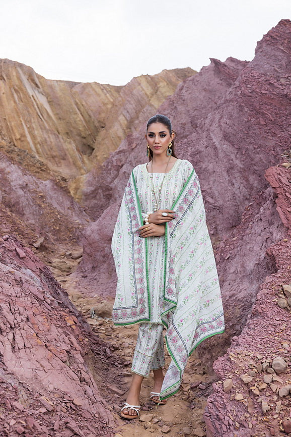 Regalia Identic Separates Vol-07 Unstitched Printed Lawn 3Pc Suit I7-04