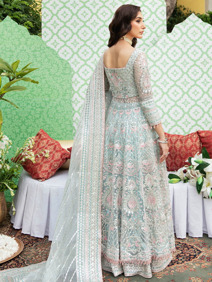 Imrozia Premium Embroidery Dastaan Unstitched Bridal Suit IB-31 Amal