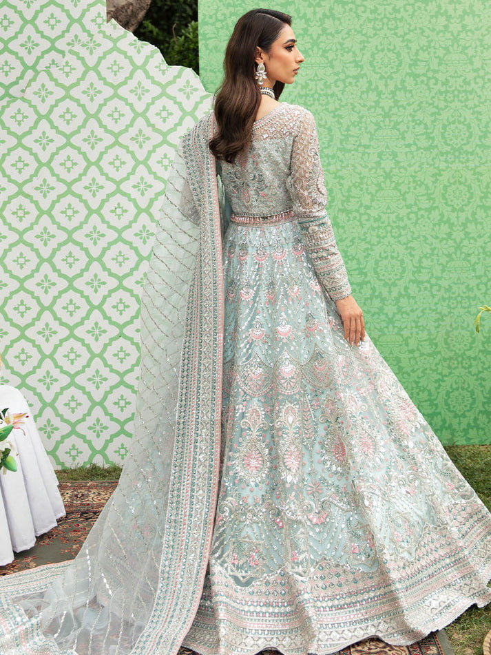 Imrozia Premium Embroidery Dastaan Unstitched Bridal Suit IB-31 Amal
