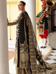 Imrozia Premium Embroidery Dastaan Unstitched Bridal Suit IB-33 Liza