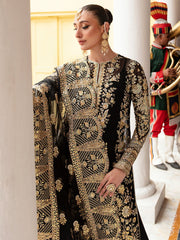 Imrozia Premium Embroidery Dastaan Unstitched Bridal Suit IB-33 Liza