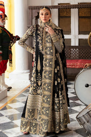 Imrozia Premium Embroidery Dastaan Unstitched Bridal Suit IB-33 Liza