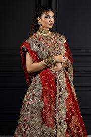 Andaaz-e-Khaas by Imrozia Premium Embroidered Net 3Pc Suit IB-47 Calla
