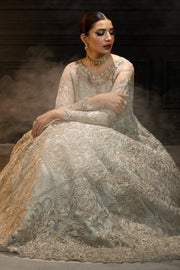 Andaaz-e-Khaas by Imrozia Premium Embroidered Net 3Pc Suit IB-48 Jaeda