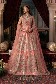 Imrozia Premium Noor-e-Naaz Bridal Unstitched Net 3Pc Suit IB-50 Khushbu