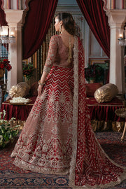 Imrozia Premium Noor-e-Naaz Bridal Unstitched Net 3Pc Suit IB-54 Zeenat