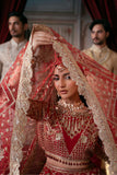 Imrozia Premium Noor-e-Naaz Bridal Unstitched Net 3Pc Suit IB-54 Zeenat