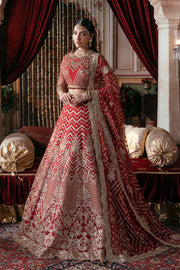 Imrozia Premium Noor-e-Naaz Bridal Unstitched Net 3Pc Suit IB-54 Zeenat
