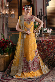 Imrozia Premium Noor-e-Naaz Bridal Unstitched Net 3Pc Suit IB-55 Roshni