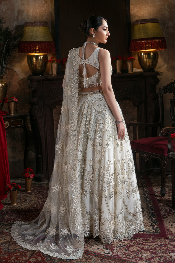 Imrozia Premium Noor-e-Naaz Bridal Unstitched Net 3Pc Suit IB-57 Jahanara