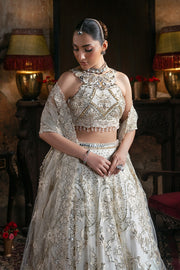 Imrozia Premium Noor-e-Naaz Bridal Unstitched Net 3Pc Suit IB-57 Jahanara