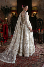 Imrozia Premium Noor-e-Naaz Bridal Unstitched Net 3Pc Suit IB-57 Jahanara