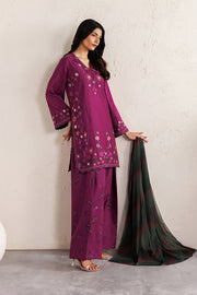 IZNIK Festive Lawn Unstitched Embroidered 3Pc Suit IBE-01