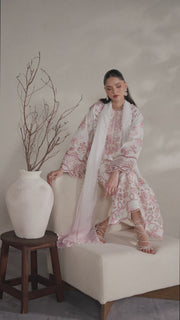 IZNIK Festive Lawn Unstitched Embroidered 3Pc Suit IBE-04