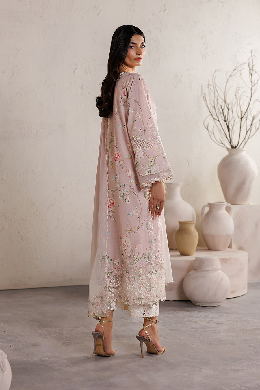 IZNIK Festive Lawn Unstitched Embroidered 3Pc Suit IBE-12