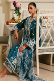 Cross Stitch Eid Lawn Unstitched Embroidered 3Pc Suit D-12 Ice Bloom