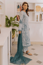 IZNIK Dastaan Premium Embroidered Lawn Unstitched 3Pc Suit IDL-07 FURAT