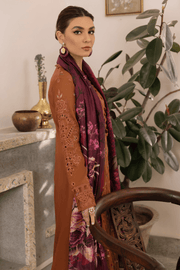 IZNIK Dastaan Premium Embroidered Lawn Unstitched 3Pc Suit IDL-08 TIRAQ