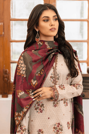 IZNIK Dastaan Premium Embroidered Lawn Unstitched 3Pc Suit IDL-12 Juyal