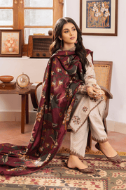 IZNIK Dastaan Premium Embroidered Lawn Unstitched 3Pc Suit IDL-12 Juyal