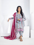 Regalia Identic Separates Unstitched Printed Lawn 3Pc Suit IDS10-6