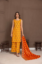 Regalia Identic Separates Printed Lawn Unstitched 3Pc Suit IDS21-03