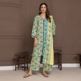 Regalia Identic Separates Printed Lawn Unstitched 3Pc Suit IDS21-06