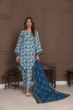 Regalia Identic Separates Printed Lawn Unstitched 3Pc Suit IDS21-08