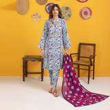 Regalia Identic Separates Printed Lawn Unstitched 3Pc Suit IDS23-02