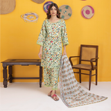 Regalia Identic Separates Printed Lawn Unstitched 3Pc Suit IDS23-03