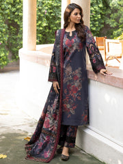 Jahanara by Iznik Embroidered Slub Khaddar Unstitched 3Pc Suit IJK-03