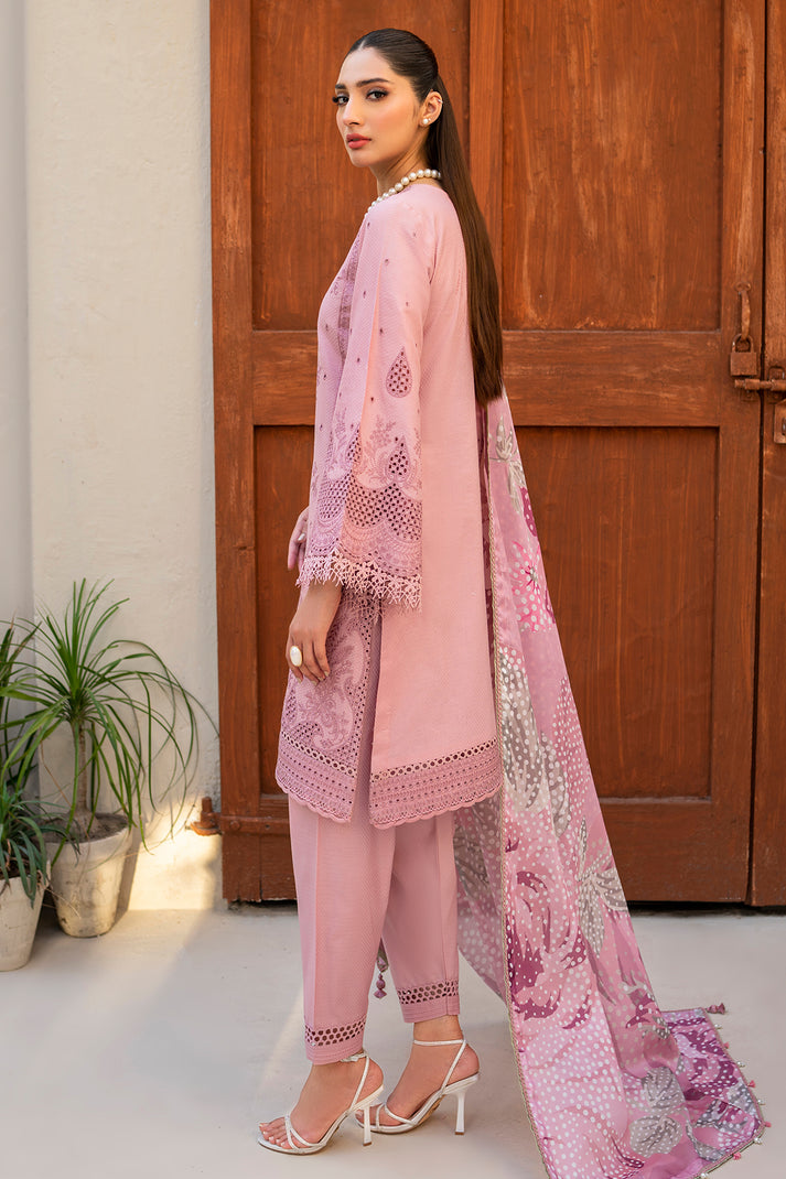 Iris by Jazmin Embroidered Lawn Unstitched 3Pc Suit IL-SS24-D1