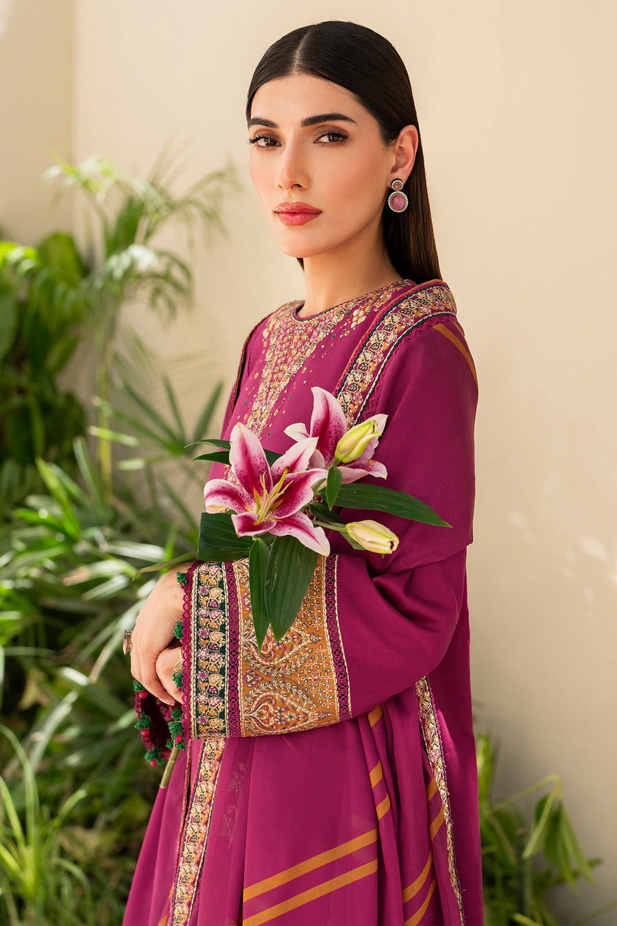 Iris by Jazmin Embroidered Lawn Unstitched 3Pc Suit IL-SS24-D10