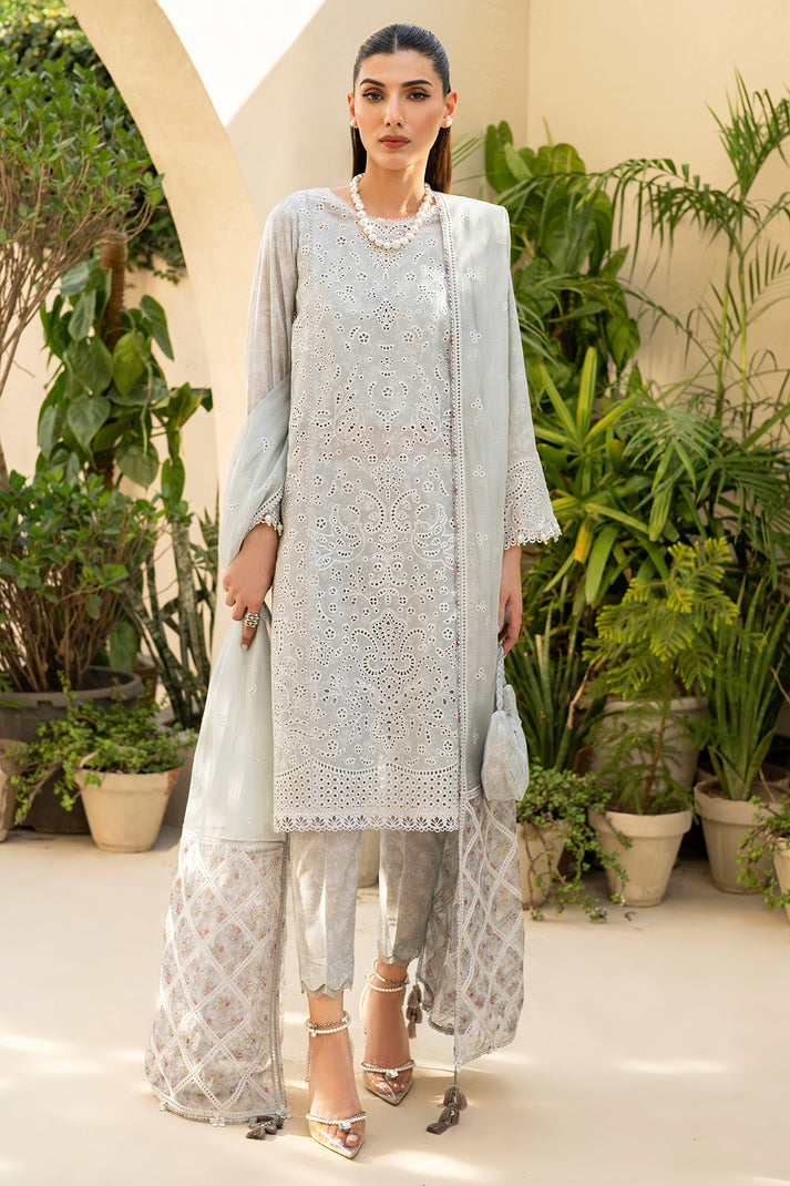 Iris by Jazmin Embroidered Lawn Unstitched 3Pc Suit IL-SS24-D2