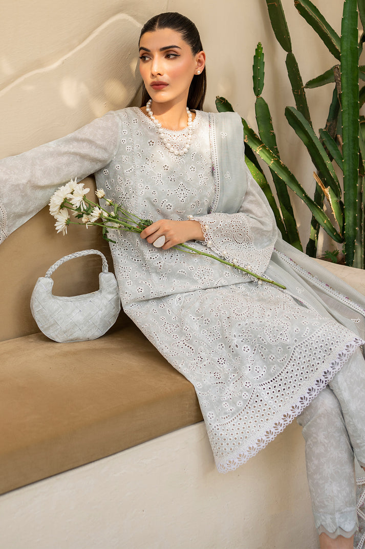 Iris by Jazmin Embroidered Lawn Unstitched 3Pc Suit IL-SS24-D2
