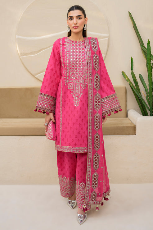 Iris by Jazmin Embroidered Lawn Unstitched 3Pc Suit IL-SS24-D3