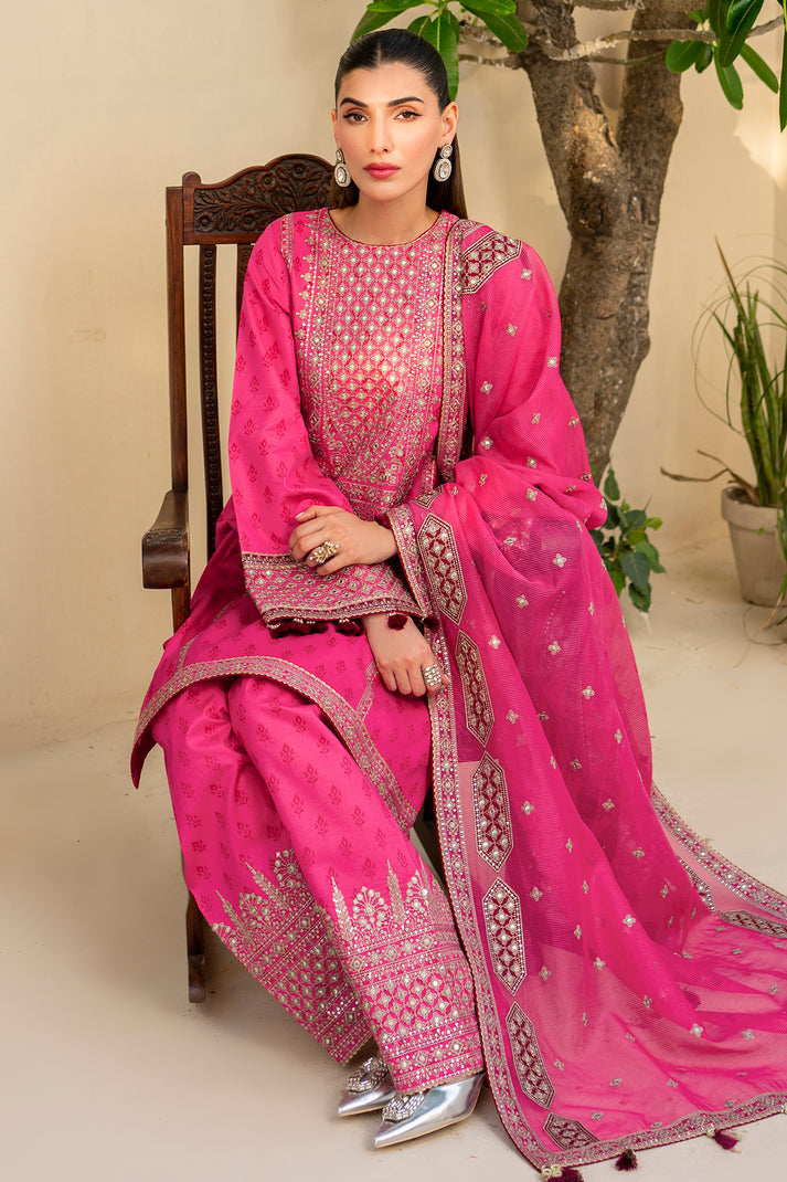 Iris by Jazmin Embroidered Lawn Unstitched 3Pc Suit IL-SS24-D3