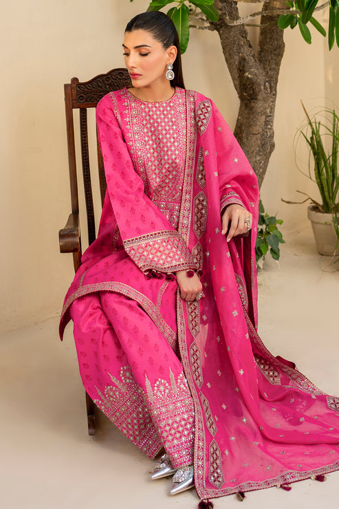 Iris by Jazmin Embroidered Lawn Unstitched 3Pc Suit IL-SS24-D3