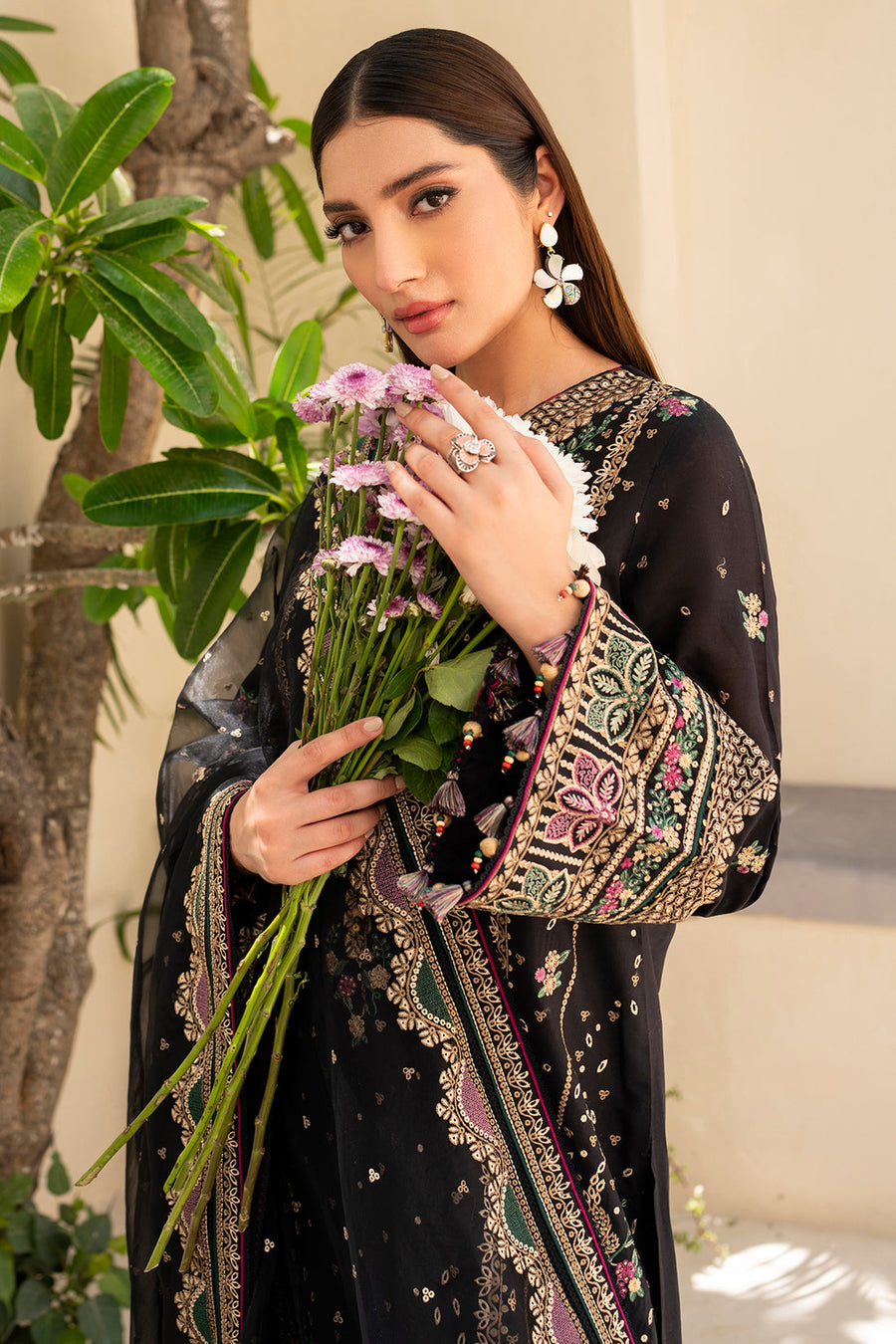 Iris by Jazmin Embroidered Lawn Unstitched 3Pc Suit IL-SS24-D4