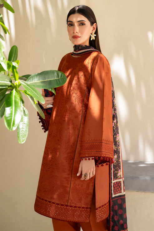 Iris by Jazmin Embroidered Lawn Unstitched 3Pc Suit IL-SS24-D5