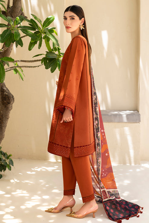 Iris by Jazmin Embroidered Lawn Unstitched 3Pc Suit IL-SS24-D5