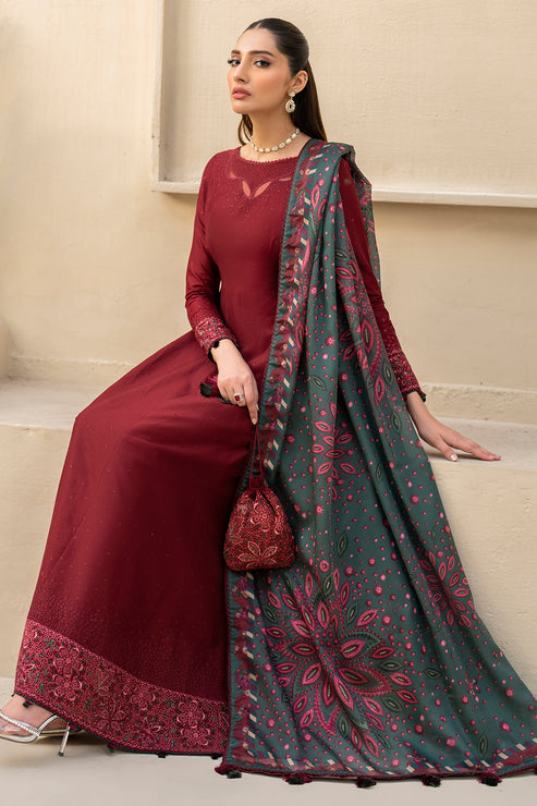 Iris by Jazmin Embroidered Lawn Unstitched 3Pc Suit IL-SS24-D7