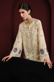 Jazmin Iris Luxury Lawn Unstitched Embroidered 3Pc Suit IL26-D01