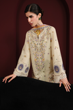 Jazmin Iris Luxury Lawn Unstitched Embroidered 3Pc Suit IL26-D01