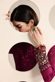 Jazmin Iris Luxury Lawn Unstitched Embroidered 3Pc Suit IL26-D02